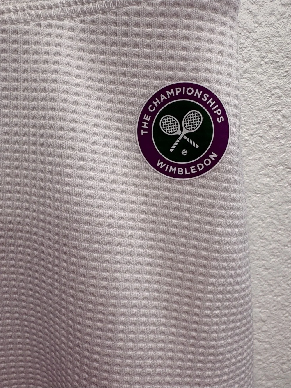 Wimbledon White Official Classic Pleated Sporty Tennis Skirt M